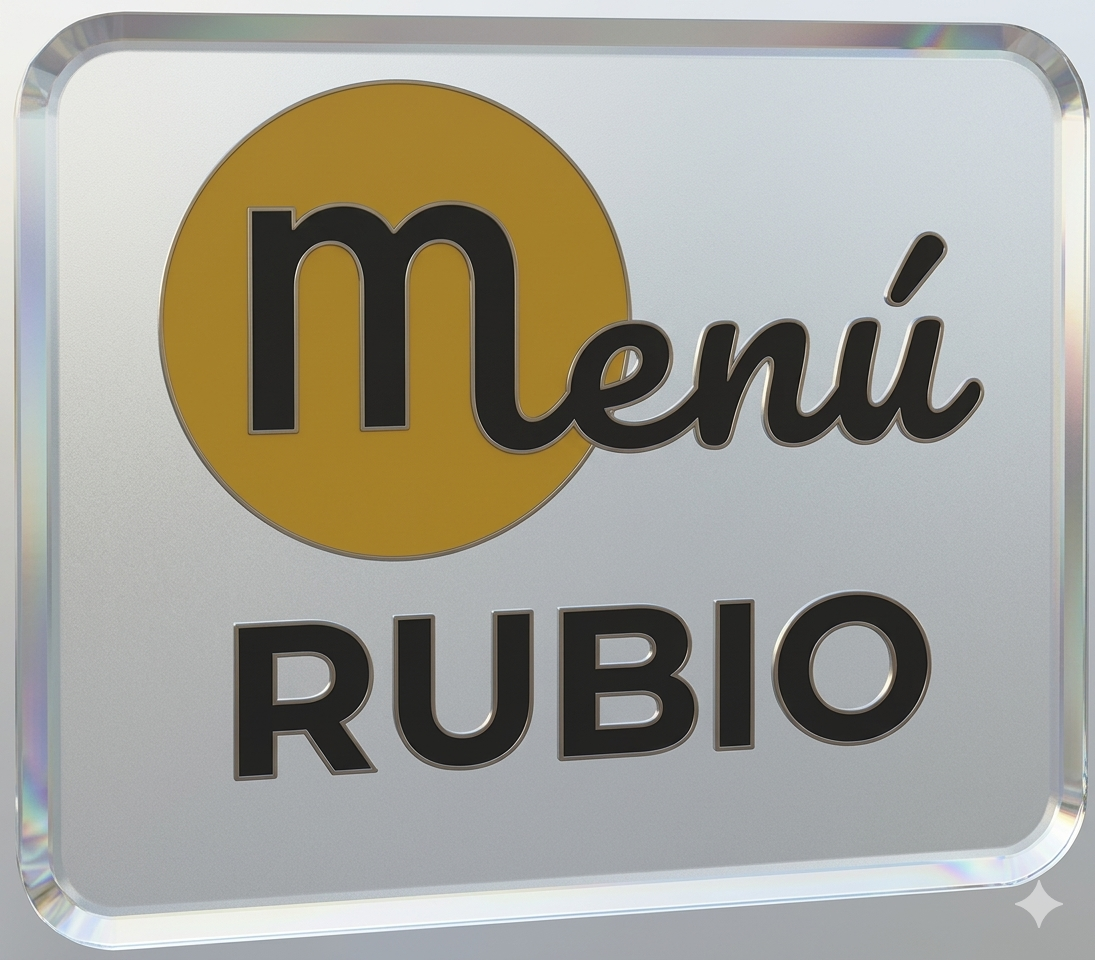 Menú Rubio